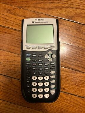 Texas Instruments TI-84 Plus Graphing Calculator - Black and Light Gray